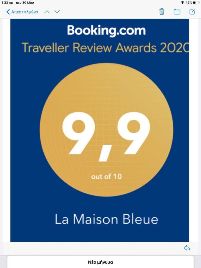 La Maison Bleue Lejlighed Lixouri Eksteriør billede